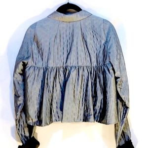 Dries Van Noten gray green short jacket 6